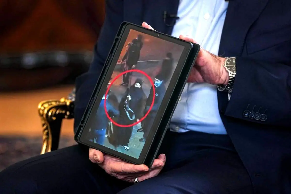 قالیباف چه تصویری به خبرنگار CNN نشان داد؟ + عکس 