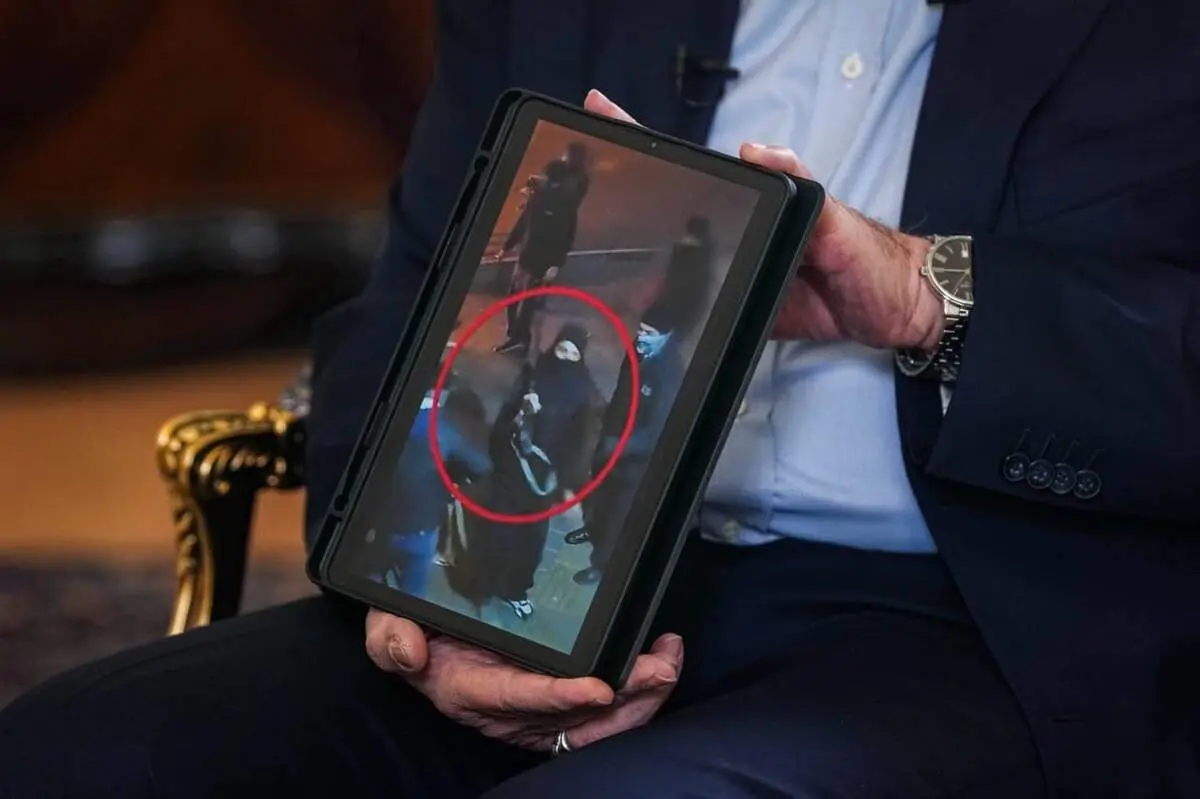 قالیباف چه تصویری به خبرنگار CNN نشان داد؟ + عکس 