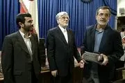 عکس احمدی نژاد با دو چهره مشهور اصلاح طلب در کابینه خاتمی + ببینید 