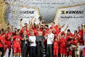 گزارش تصویری| جشن قهرمانی پرسپولیس در لیگ برتر