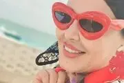 بهاره رهنما با استایل +18 در دبی به سحر قریشی رو دست زد!/ عکس