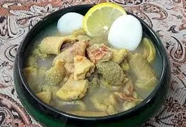 سیراب شیردان طباخی ؛ خوراک جان‌دار و دلچسب زمستان