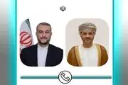 رایزنی وزیران خارجه ایران و عمان درباره لغو تحریم‌ها
