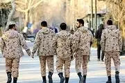 سربازی همزمان یک پدر و پسر در ایران