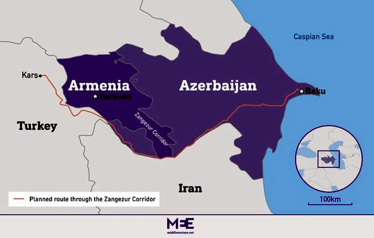 واکنش مشاور سیاسی رییس جمهور به راه اندازی کریدور زنگزور