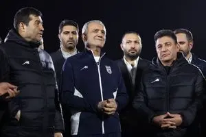 پزشکیان پا به توپ شد + عکس 