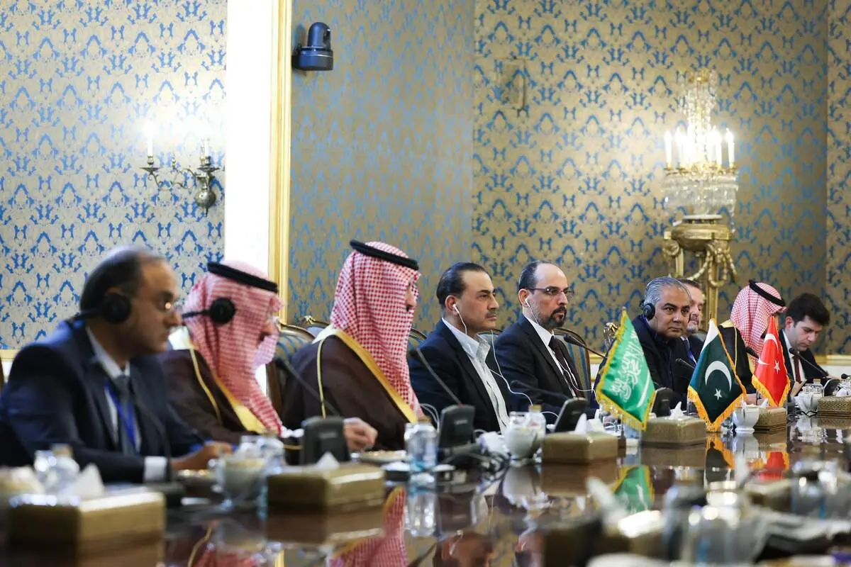 دیدار چهارجانبه مقامات پاکستان، عربستان، ترکیه و ایران برگزار شد