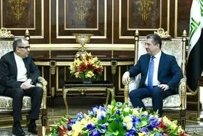 دیدار معاون سیاسی وزیر خارجه ایران با نخست وزیر اقلیم کردستان عراق  