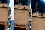 نجات زن در حال خودکشی در آخرین لحظه
