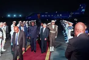 ورود معاون رئیس جمهور زیمباوه به تهران