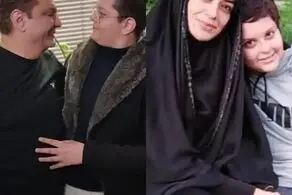  همسر سابق و پسر الهام چرخنده در اینستاگرام غوغا کردند!/ تصاویر