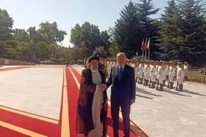 استقبال رییسی از اردوغان در سعدآباد