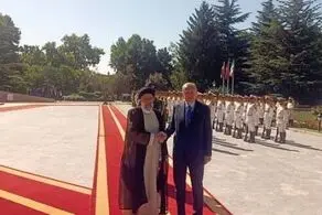استقبال رییسی از اردوغان در سعدآباد