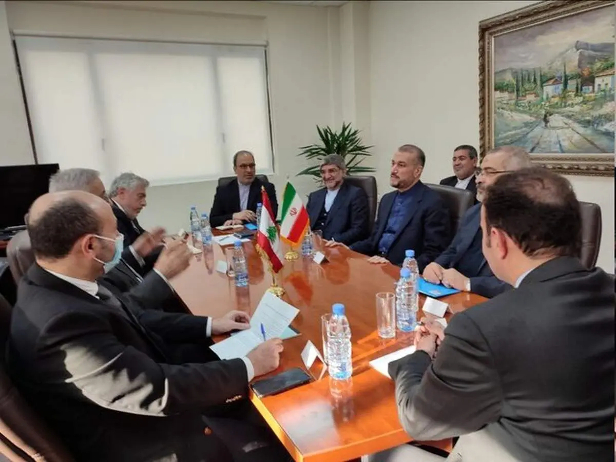 امیر عبداللهیان با رییس مجلس و وزیر امور خارجه لبنان دیدار کرد