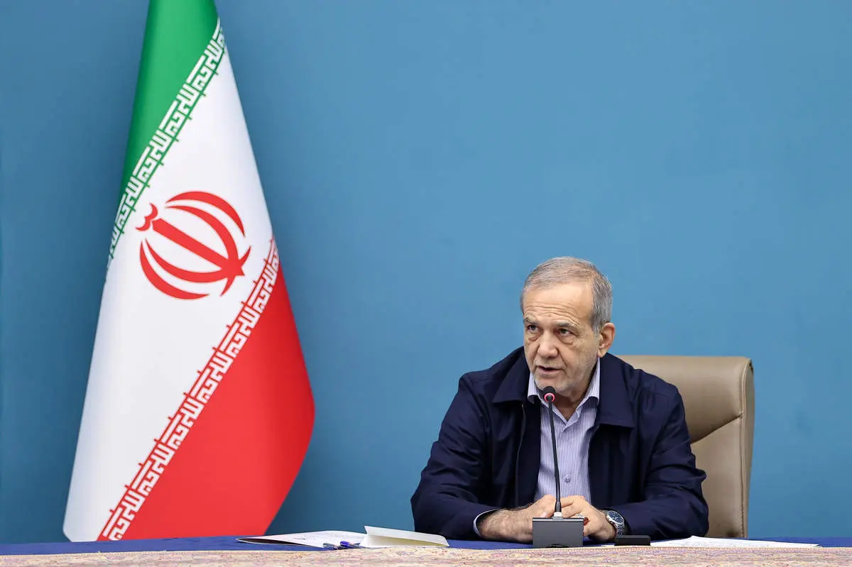 پزشکیان: بارندگی ۸ سال اخیر در ایران کمتر از میانگین ۵۰ ساله است