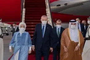 اردوغان به امارات رفت