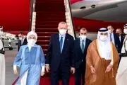 اردوغان به امارات رفت