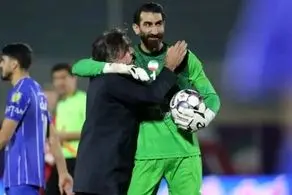 ماچ و بوسه ساپینتو و بیرانوند در یزد همه را شوکه کرد!/ فیلم