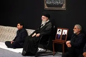برگزاری مراسم عزاداری شب تاسوعا با حضور رهبر انقلاب