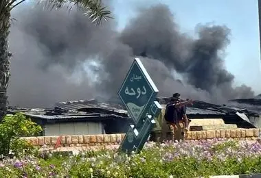 حملات به بندر بهمن و اسکله صیادی دوحه قشم