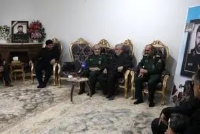 سردار سلامی به منزل فرمانده یگان حفاظت ریاست جمهوری رفت