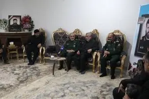 سردار سلامی به منزل فرمانده یگان حفاظت ریاست جمهوری رفت