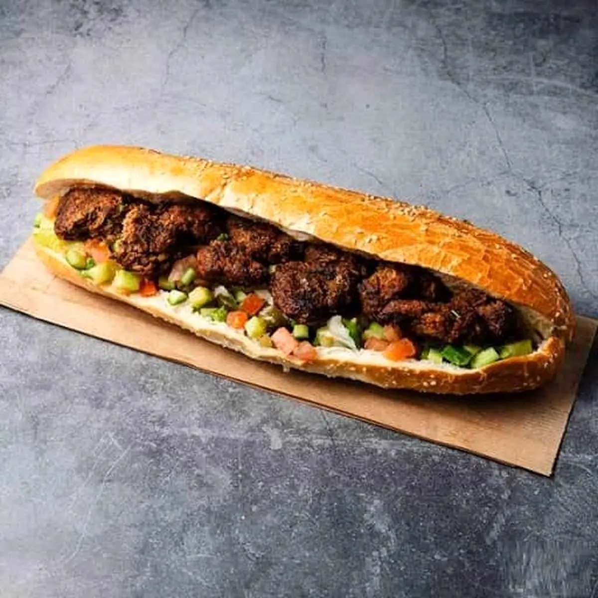 طرز تهیه ساندویچ کباب لقمه راحت و سریع