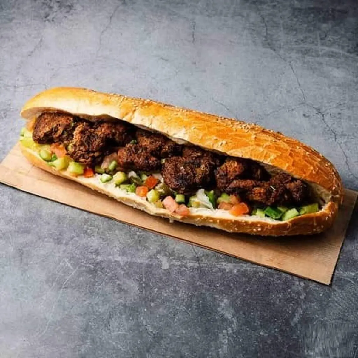 طرز تهیه ساندویچ کباب لقمه راحت و سریع