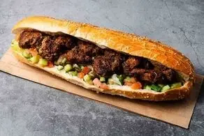 طرز تهیه ساندویچ کباب لقمه راحت و سریع