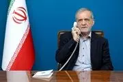 پزشکیان: از هر تصمیم رهبران فلسطینی در روند مذاکرات حمایت می‌کنیم