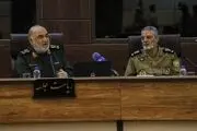 پیام فرمانده کل سپاه به فرمانده ارتش 