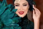 تیپ شیک و جذاب مرجانه گلچین/ عکس
