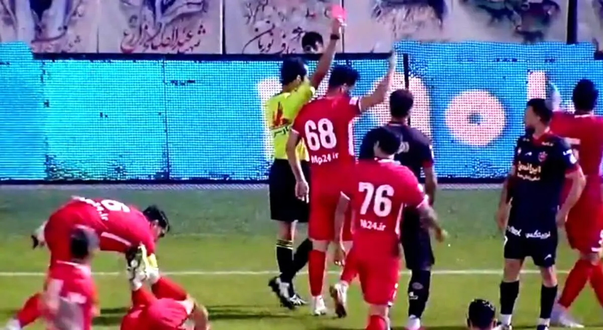 اخراج بازیکن پرسپولیس به حق بود؟
