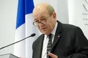موضع گیری باورنکردنی لودریان درباره فلسطین