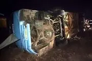 اسامی فوت شدگان حادثه واژگونی اتوبوس دانش آموزان اعلام شد