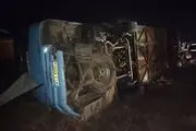 اسامی فوت شدگان حادثه واژگونی اتوبوس دانش آموزان اعلام شد