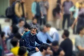 فردوسی پور مهمان سفره دانشجویان دانشگاه شریف شد