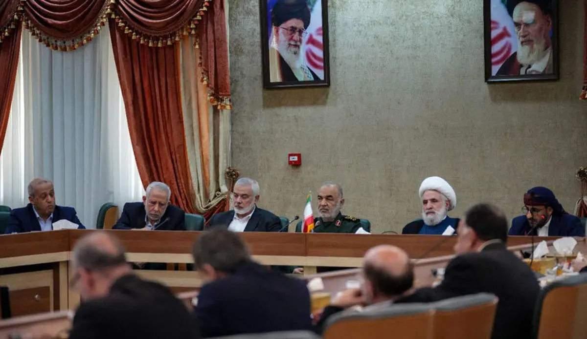 نشست فرمانده کل سپاه با گروههای مقاومت در تهران