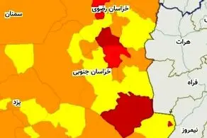 این شهرها در شرق کشور هنوز قرمز کرونایی هستند!
