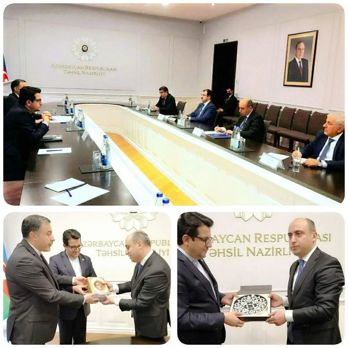 وضعیت دانشجویان ایرانی شاغل به تحصیل در آذربایجان بررسی شد