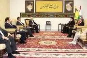 هیات پارلمانی ایران با سیدحسن نصرالله دیدار کرد 