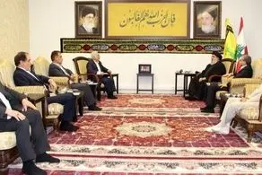 هیات پارلمانی ایران با سیدحسن نصرالله دیدار کرد 