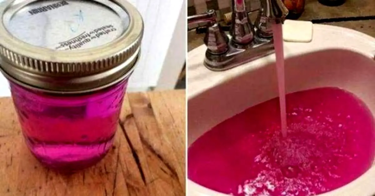 آب خوردن این شهر صورتی است! + عکس
