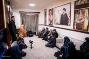 حضور نماینده رهبر انقلاب در منزل خانواده‌های فرماندهان شهید حزب‌ الله لبنان 