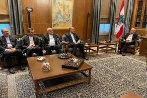 وزیر امور خارجه با رئیس مجلس لبنان دیدار کرد