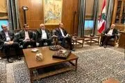 وزیر امور خارجه با رئیس مجلس لبنان دیدار کرد
