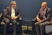 وزرای خارجه ایران و فرانسه دیدار کردند 