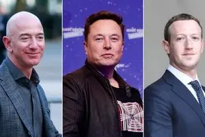 این سه نفر ۴۳ درصد ثروت جهان را در اختیار دارند