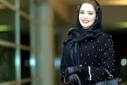 لباس پرنسسی بهنوش طباطبایی در یک جشن/ فیلم