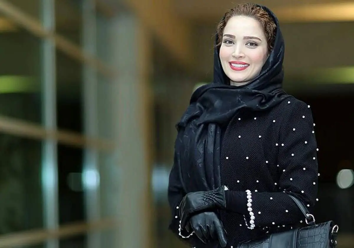 لباس پرنسسی بهنوش طباطبایی در یک جشن/ فیلم